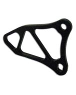 Right Side, Heel Guard, AL, Black, 6mm