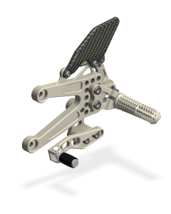 Rear Set Kit, YZF R1 07-08, Aero Hard