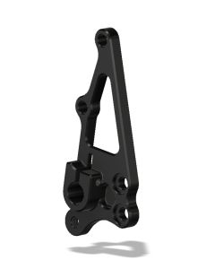 Rt., Peg Holder, KAW ZX10R 04-09, ZX6, 05-09, Black