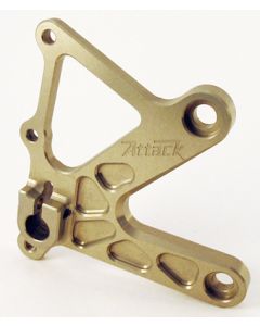 Rt. Bracket, KAW ZX6 03-04, Aero Hard