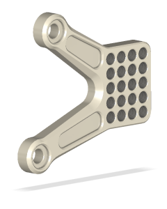 Lt. Bracket, Adj., KAW ZX6R 05- , Aero Hard