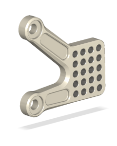 Lt. Bracket, KAW ZX10 11-15 , Aero Hard