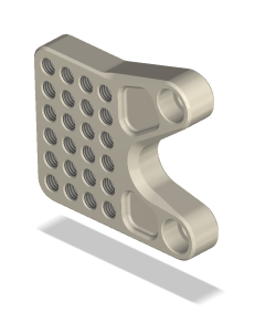 Rt. Bracket, Adj., SUZ GSXR6/7, Aero Hard
