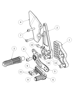 Click on a number to locate your part on the item list