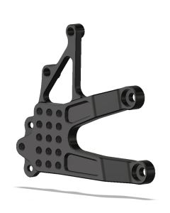 Rt. Bracket, Triumph 675 13-  , Black