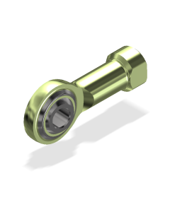 Metric Spherical Rod End, Female, 6X1.0  Left Hand Thread