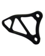 Right Side, Heel Guard, AL, Black, 8mm x 49mm